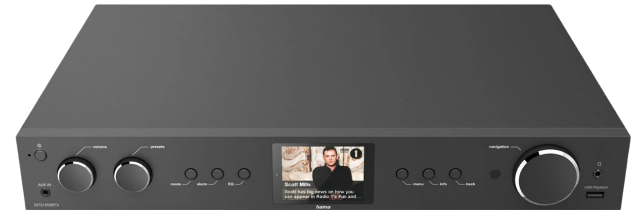 Radio internetowe Hama DIT2105SBTX