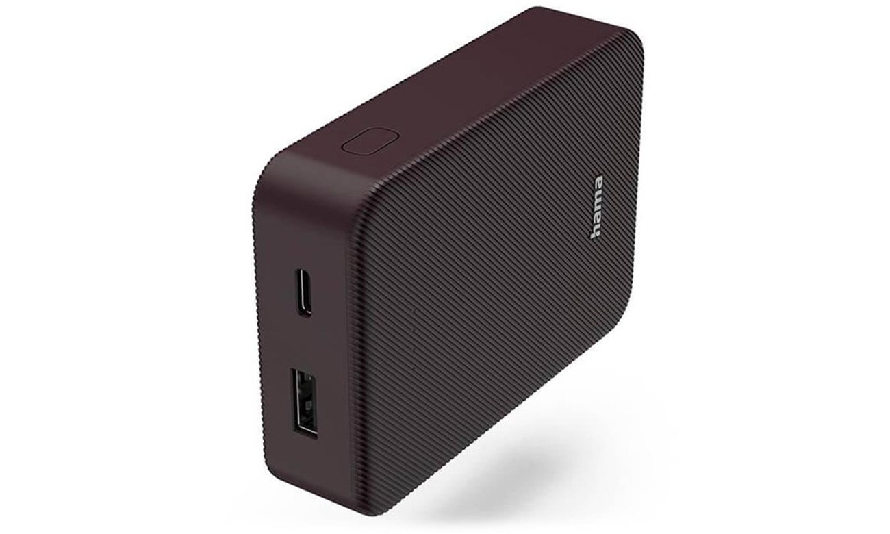Hama Power Pack Color 10 10000mAh bordowy