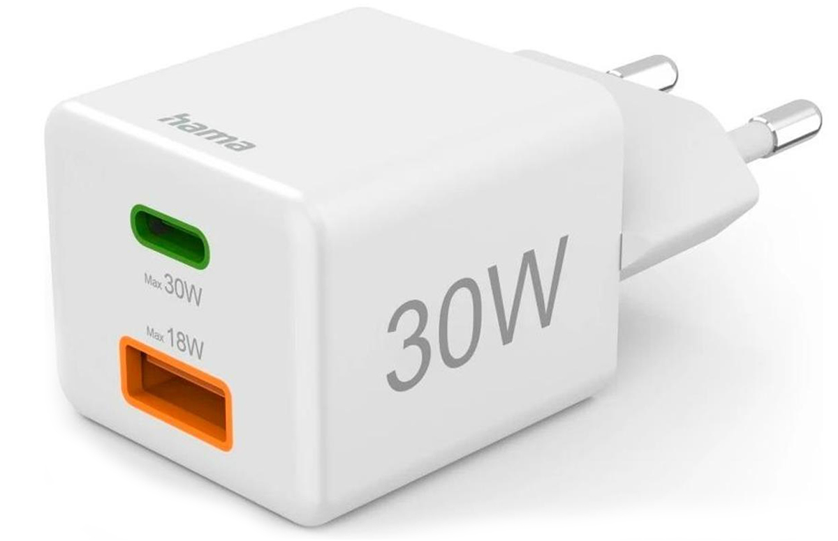 Ładowarka sieciowa Hama Mini 45W 1xUSB-C, 2xUSB-A