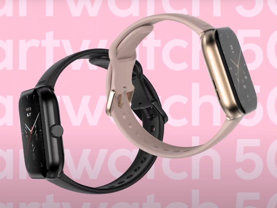 Hama Fit Watch 5000 różowy i czarny