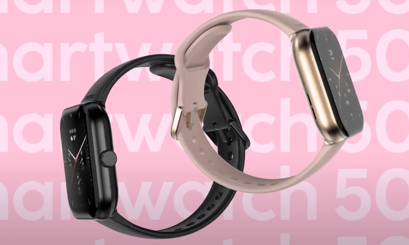 Hama Fit Watch 5000 różowy i czarny