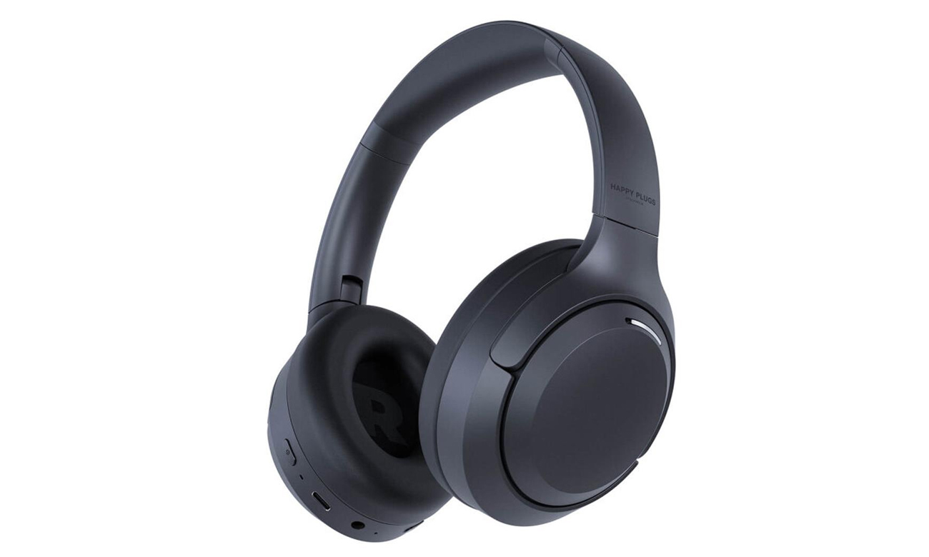 Happy Plugs Play Lite bezprzewodowe słuchawki nauszne radiem black