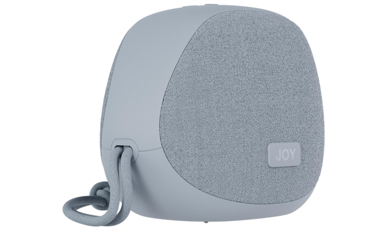 Bezprzewodowy głośnik Happy Plugs Joy Speaker Niebieski - Widok od przodu pod kątem