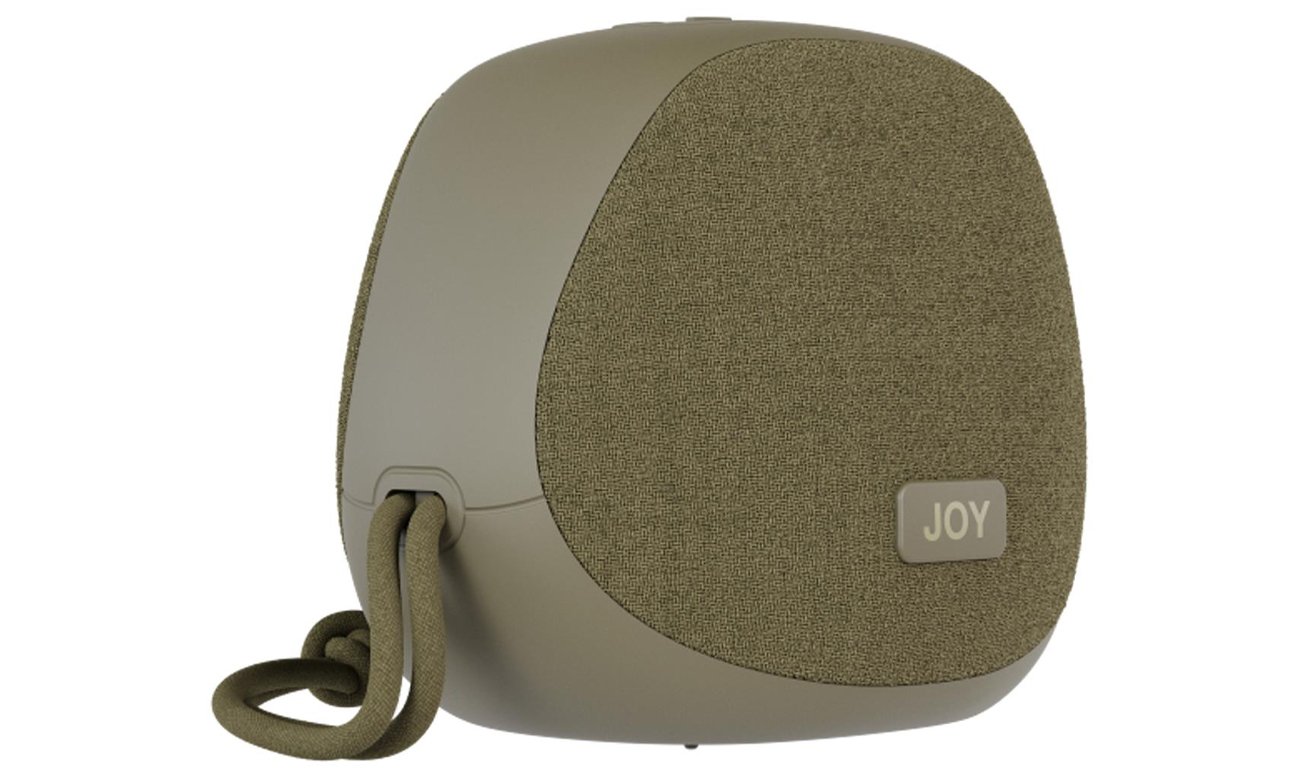 Bezprzewodowy głośnik Happy Plugs Joy Speaker Zielony - Widok od przodu pod kątem