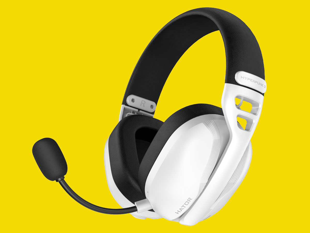 Zestaw słuchawkowy HATOR Hyperpunk 3 Wireless Biały - Grafika