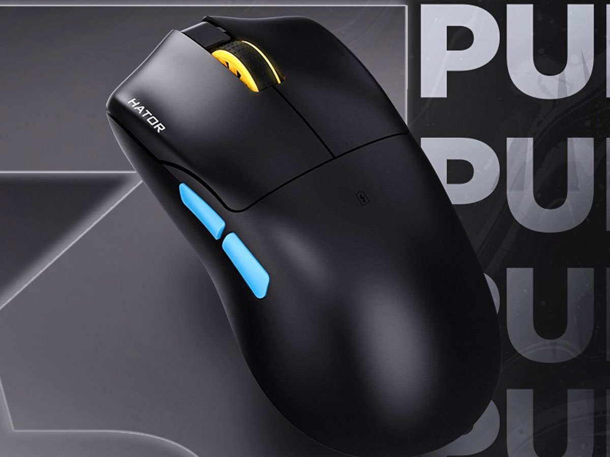 Mysz bezprzewodowa HATOR Pulsar 3 PRO Wireless - Grafika lifestyle