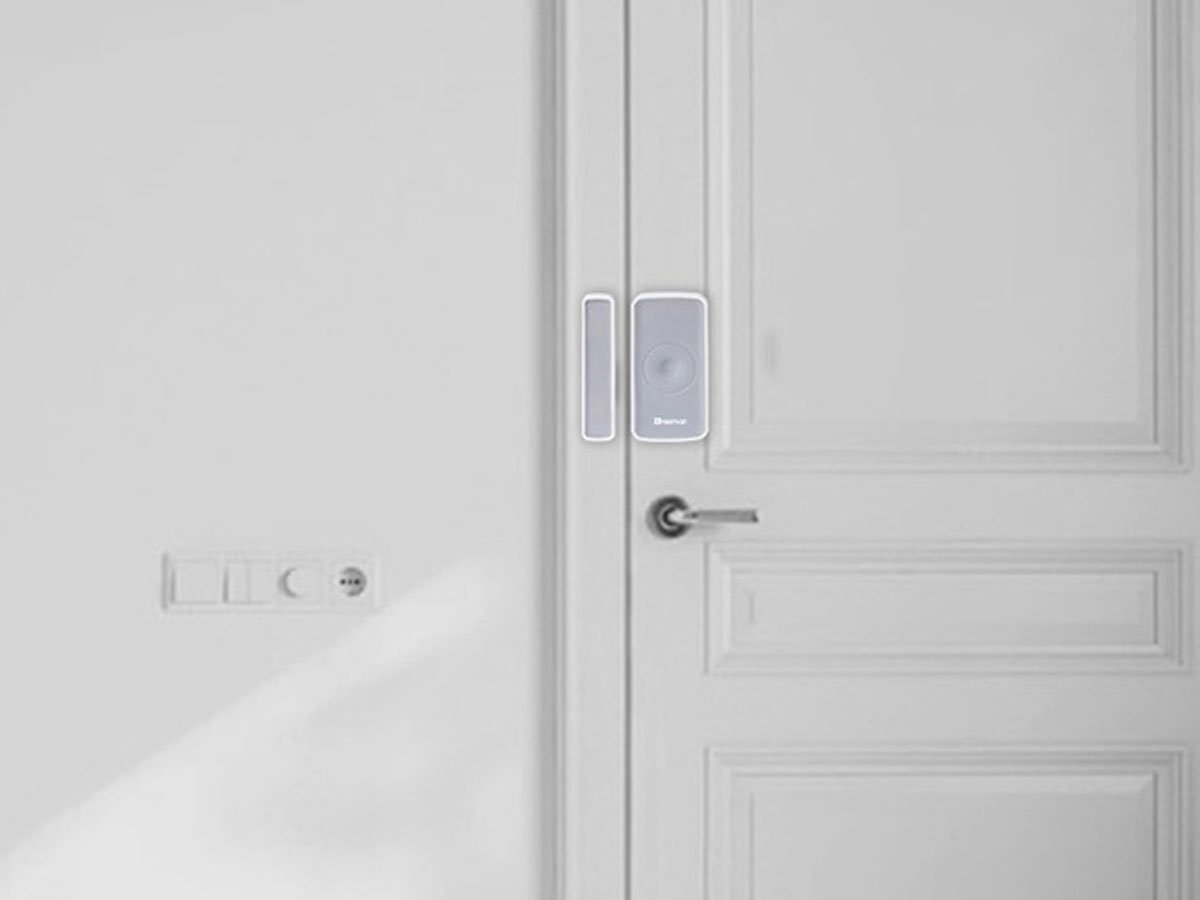 Inteligentny czujnik otwarcia drzwi ZigBee Heiman HS1DS-EF - Bezpieczeństwo i monitorowanie w czasie rzeczywistym