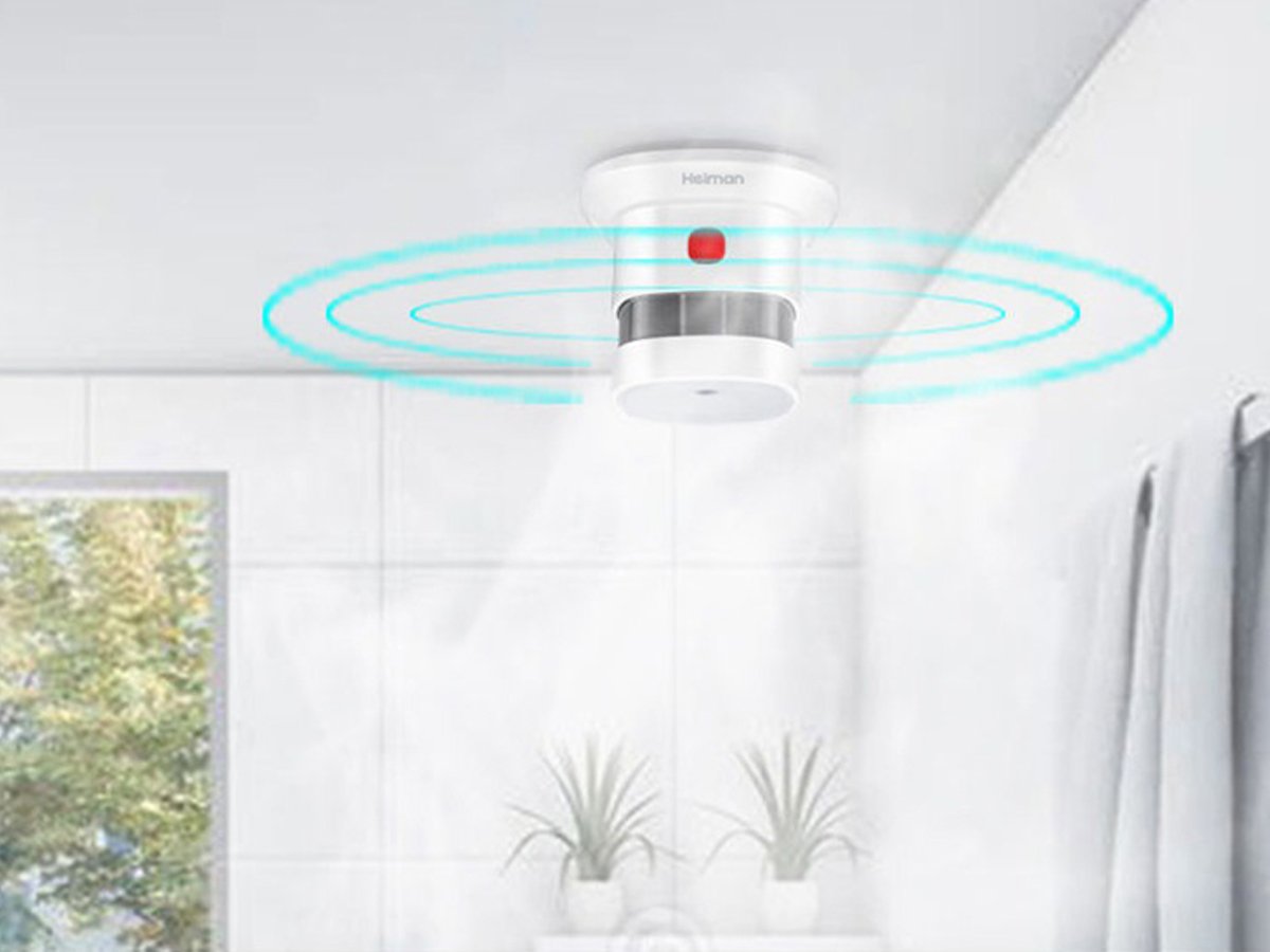 Optyczny czujnik dymu ZigBee Heiman HS1SA-E - Wydajne działanie