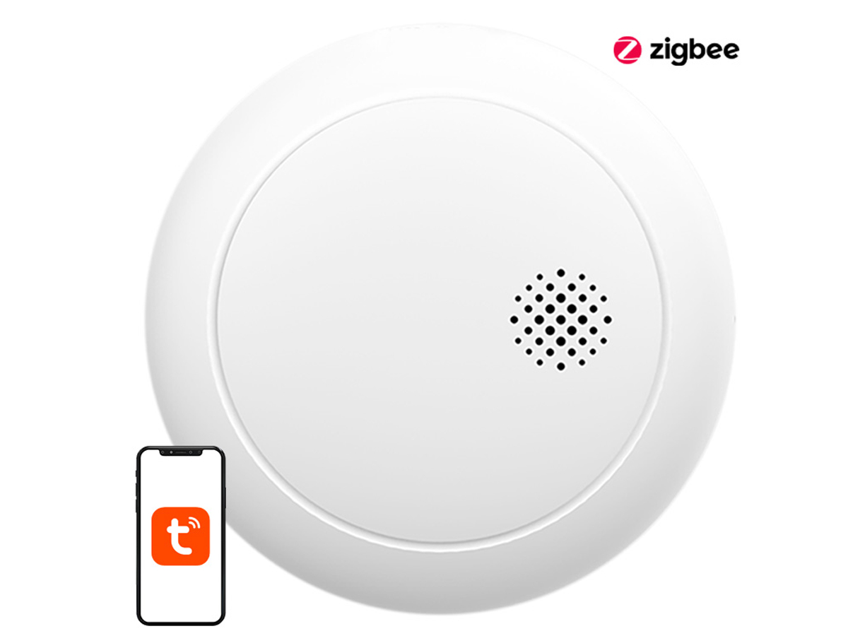 Optyczny czujnik dymu ZigBee Heiman HS2SA-1 - Widok ogólny