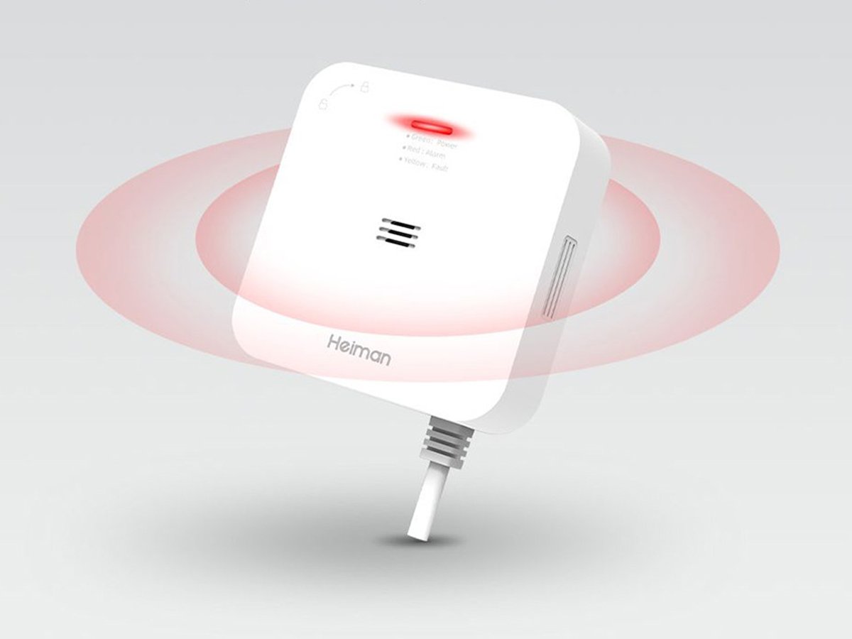 Inteligentny czujnik tlenku węgla Wi-Fi Heiman WS-720ES - Precyzyjna technologia wykrywania