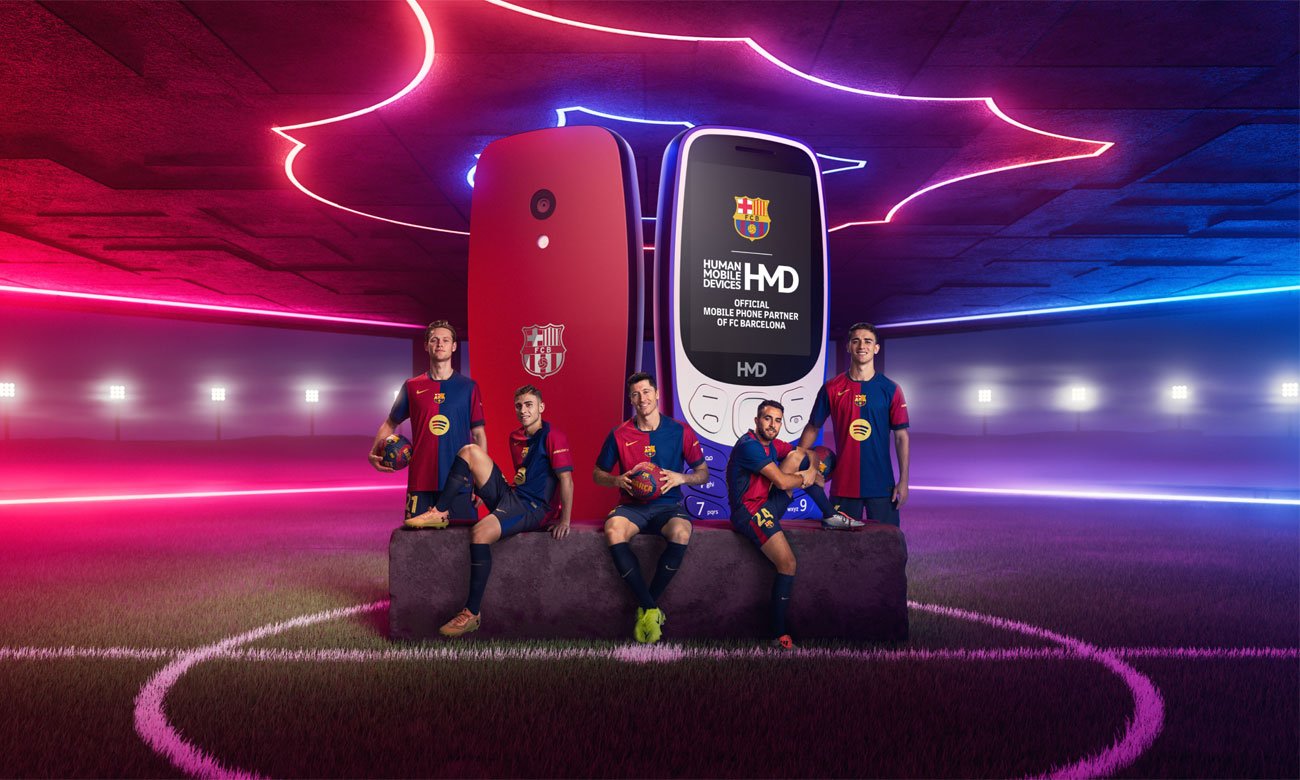 HMD Barca 3210 drużyna barcelona obudowa tył przód