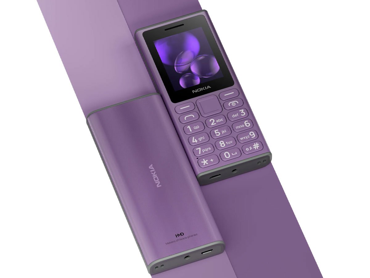 HMD Nokia 105 (2024) fioletowy