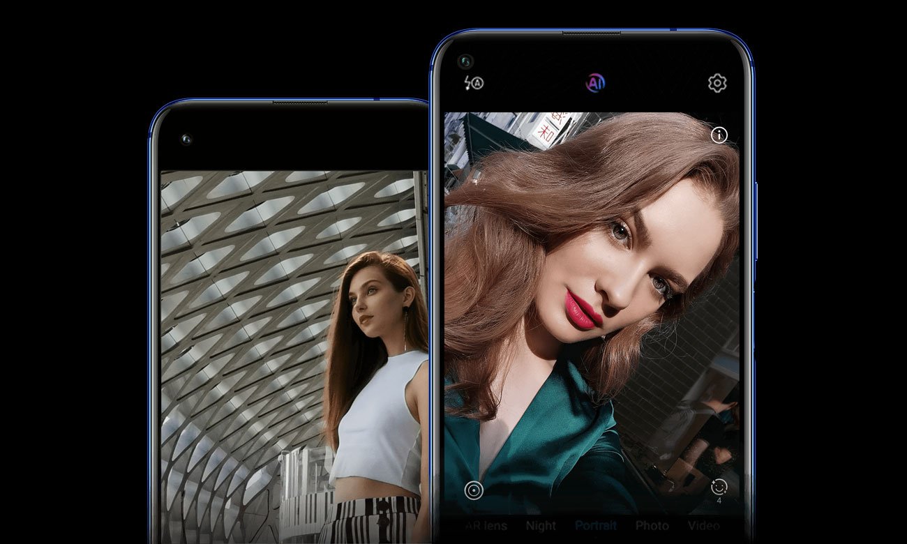 Honor 20 nocne selfie AI