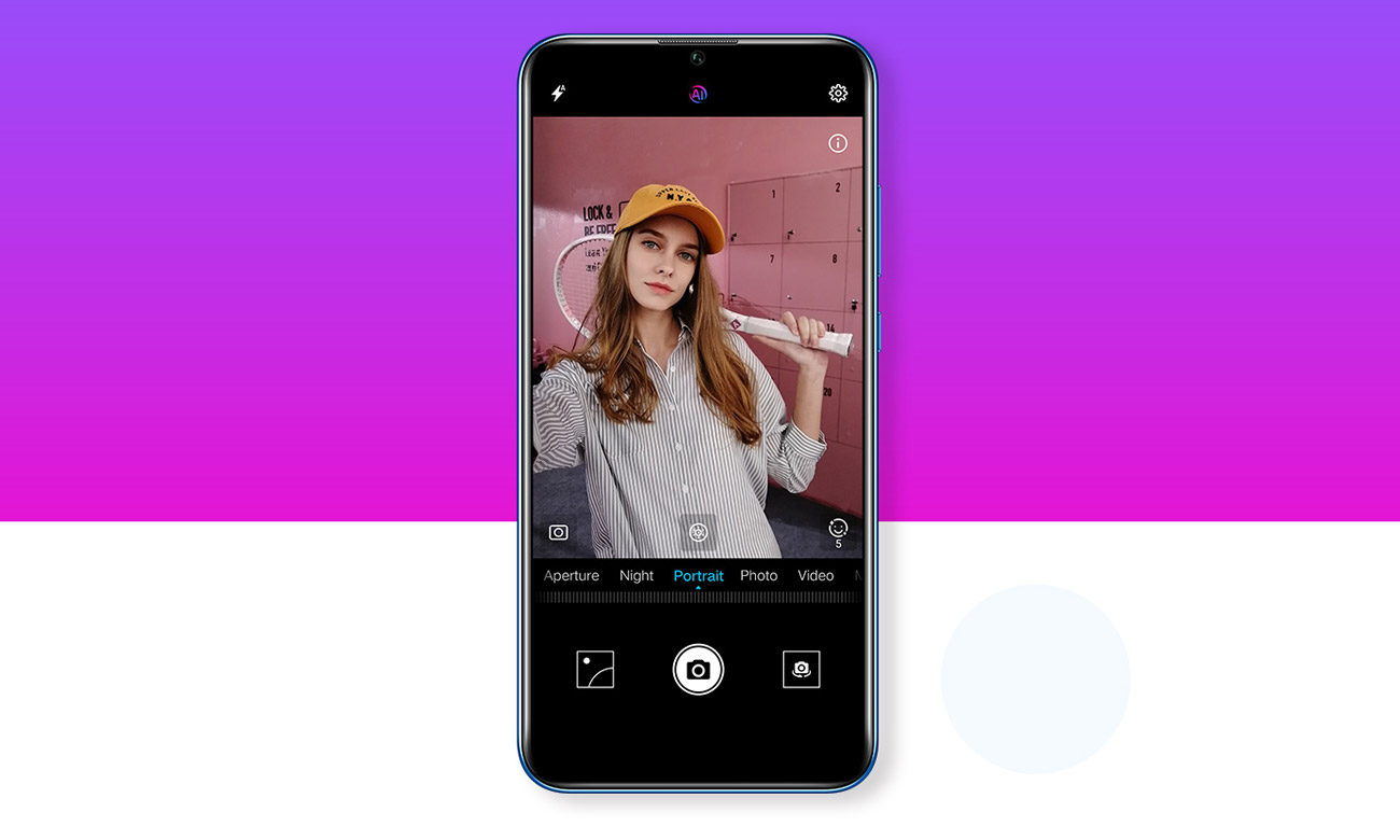Honor 20 Lite selfie 32 Mpix