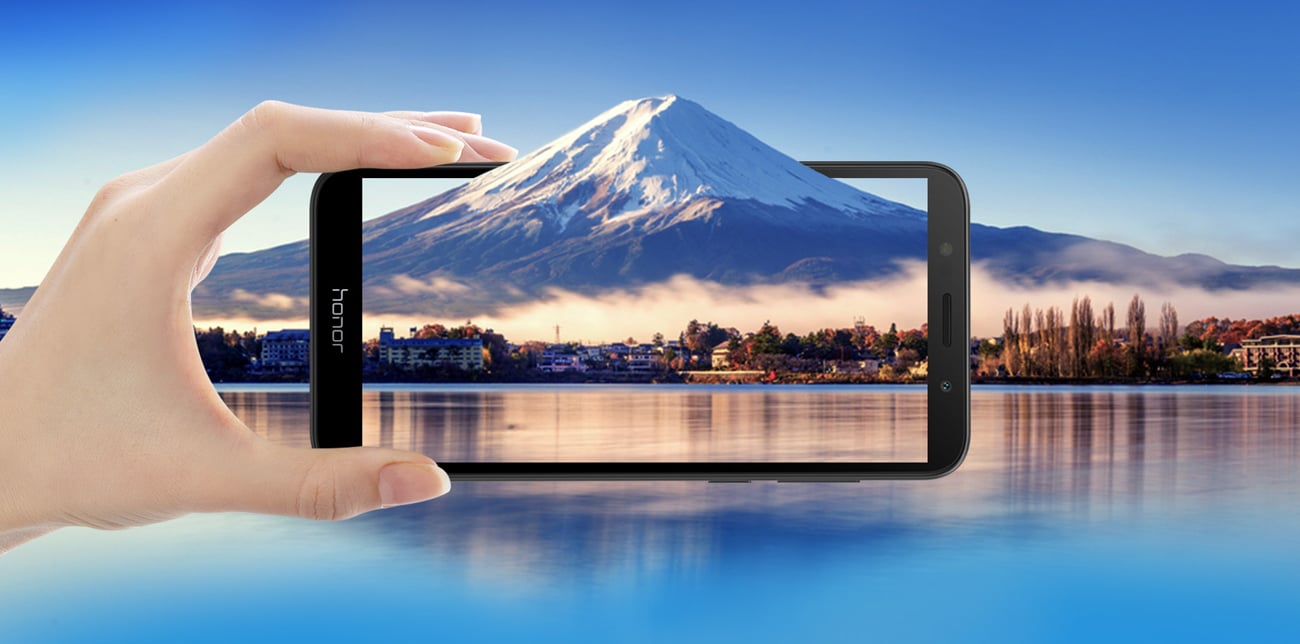 Honor 7S ekran full view