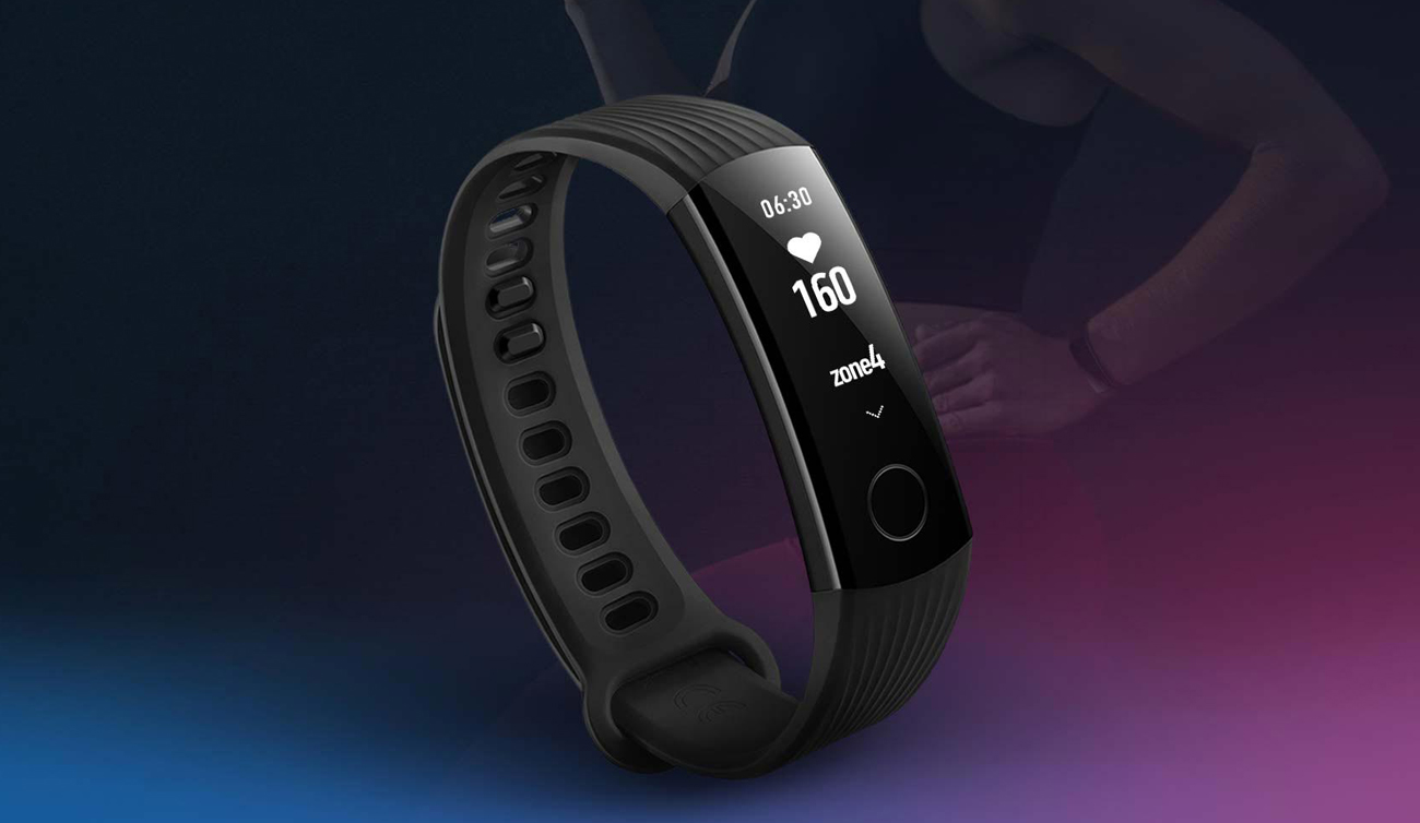 Honor Band 3 ekran pmoled czujniki