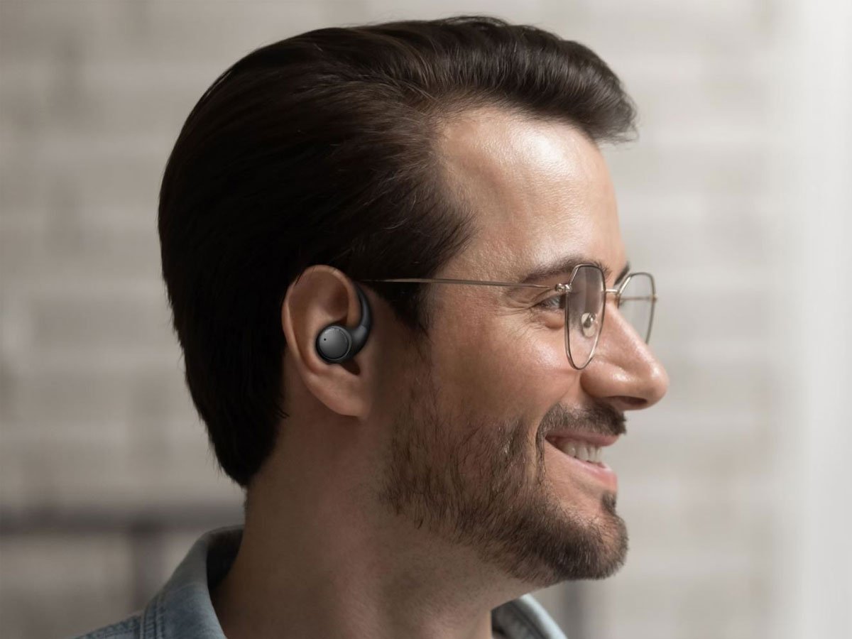 Słuchawki bezprzewodowe HONOR Earbuds Open - Grafika lifestyle