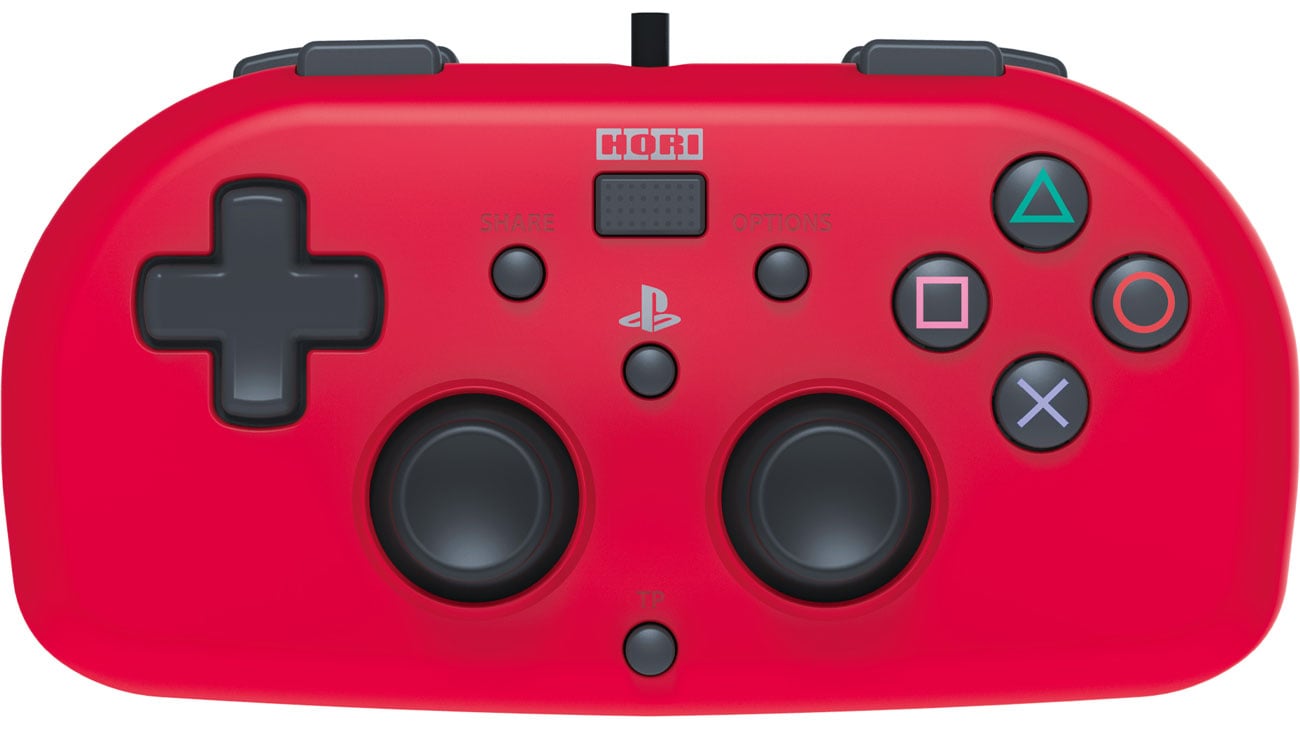 HORIPAD Mini dla PS4 w kolorze czerwonym