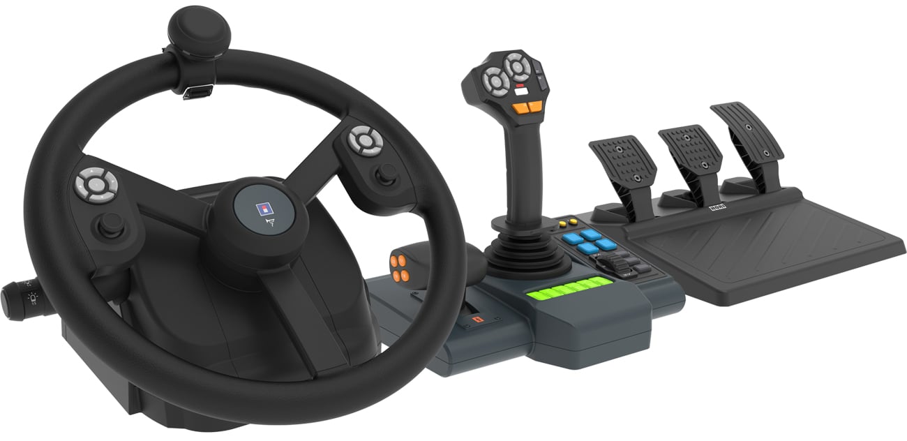 Zestaw Hori Farming Vehicle Control System do PC - Widok ogólny