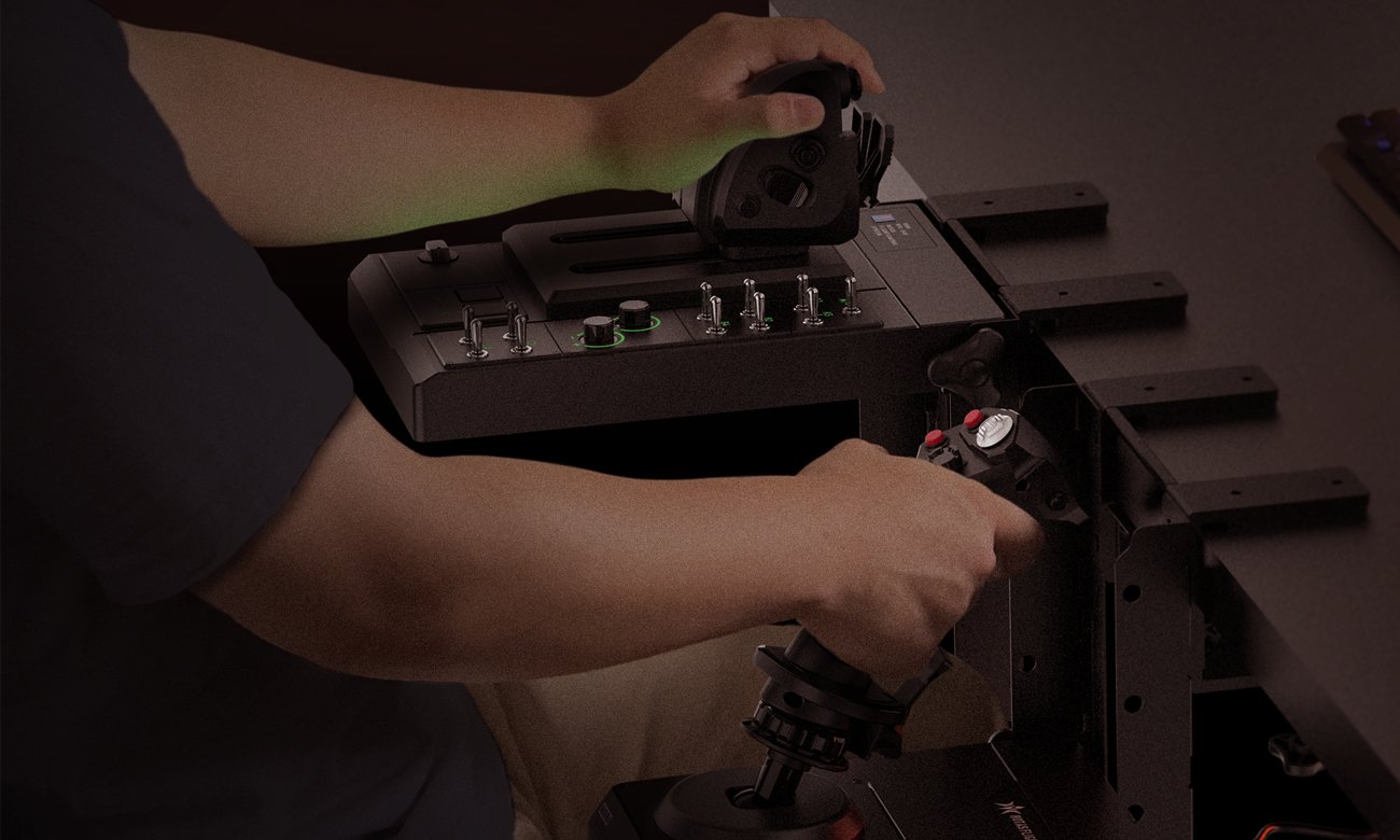 Joystick Hori HOTAS Flight Control System PC - Widok ogólny