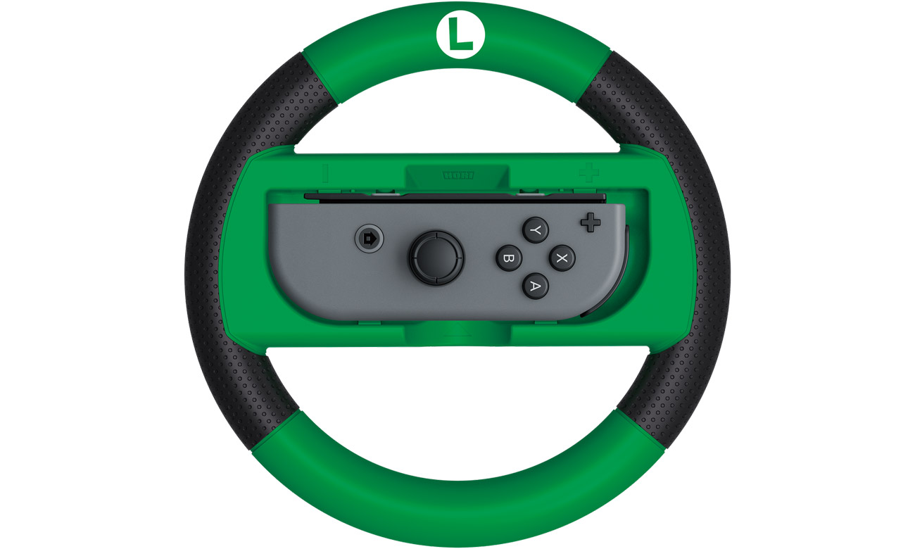 HORI Mario Kart 8 Deluxe Racing Wheel (Luigi) für Nintendo Switch - Vorderansicht