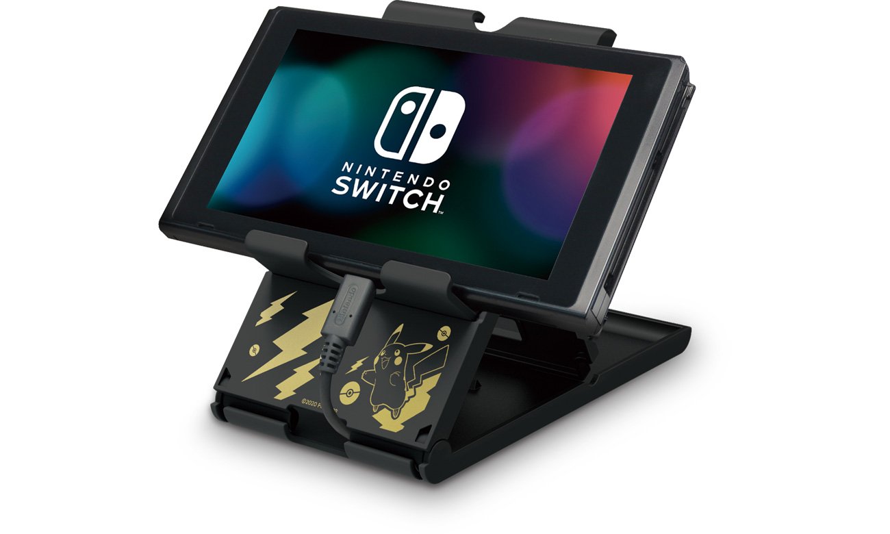 Podstawka ładująca HORI Play Stand Pikachu (Black & Gold) do Nintendo Switch - Zastosowanie
