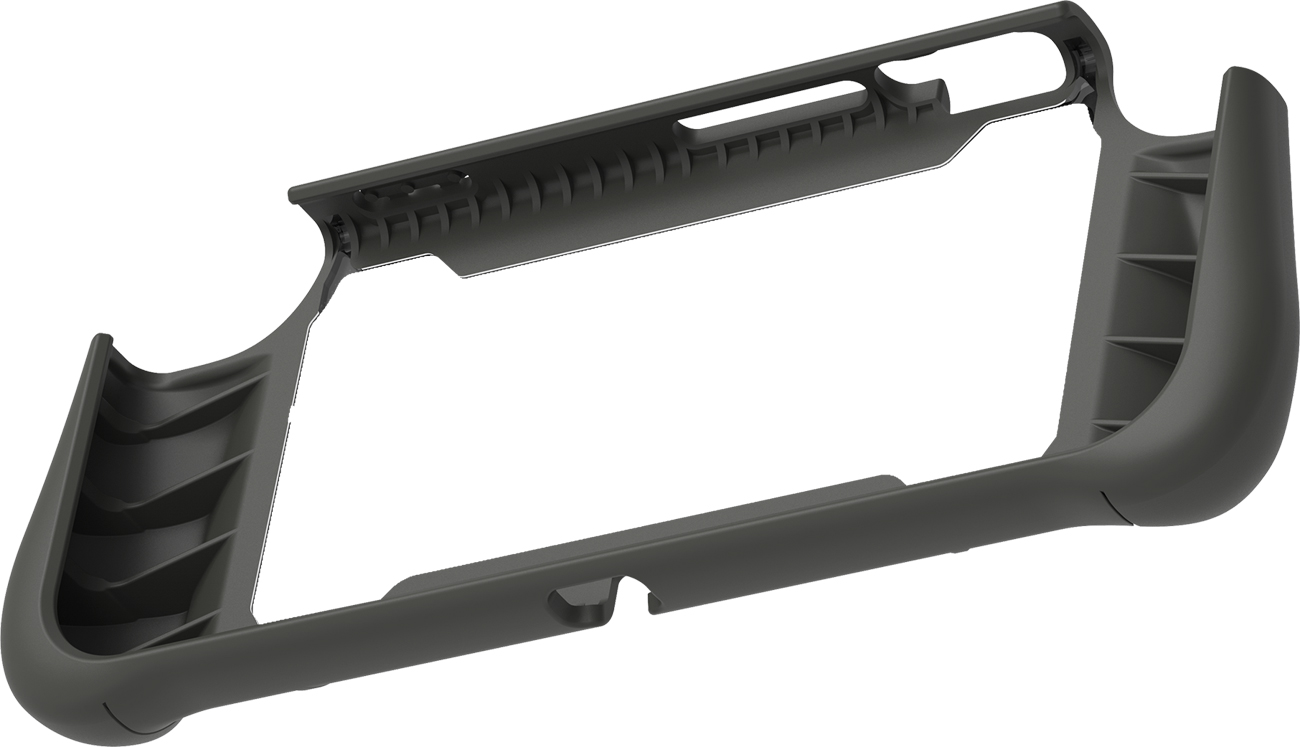 Obudowa Hori Hybrid System Armor Pro Grip do Nintendo Switch - Widok od przodu pod kątem