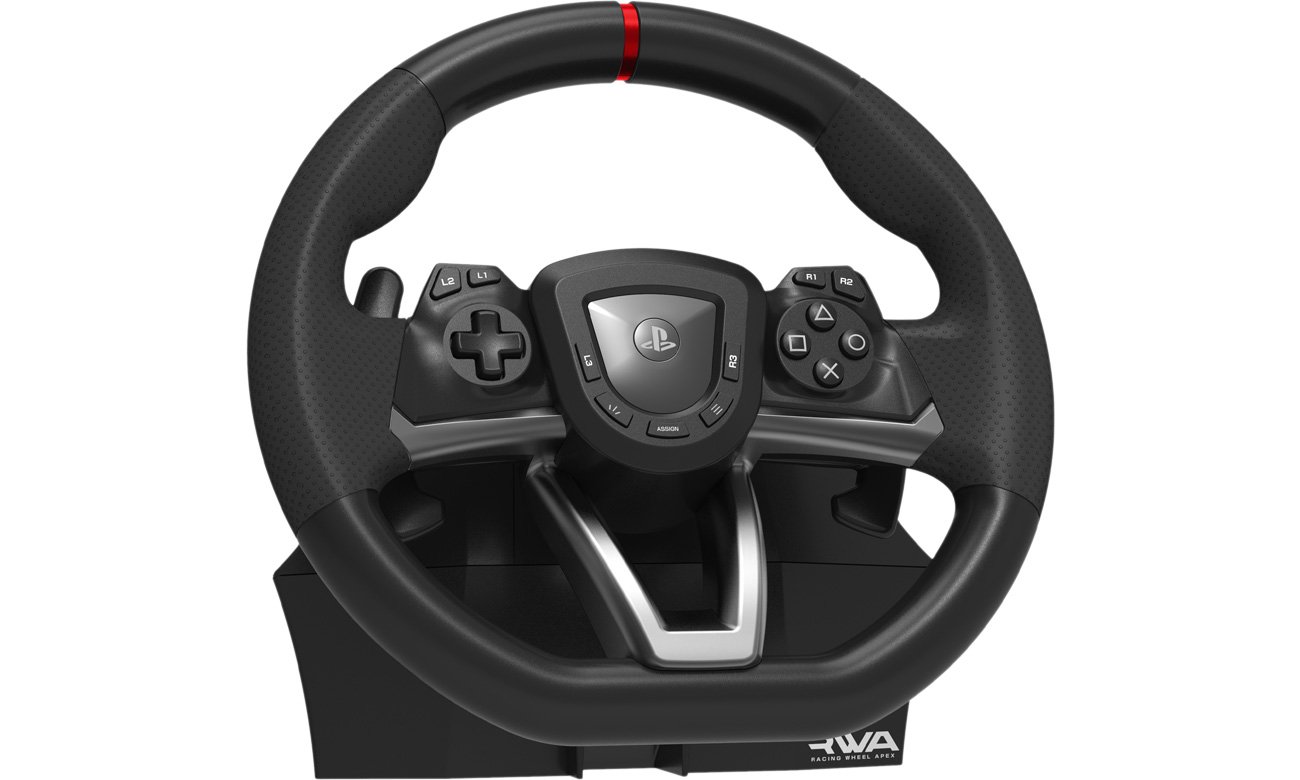 Rennlenkrad HORI Racing Wheel APEX für PC/PS5/PS4 - Vorderansicht im Winkel