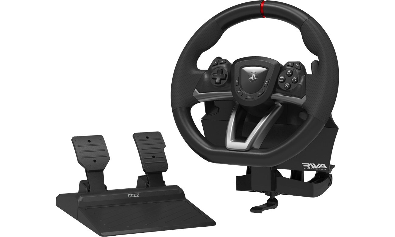 Rennlenkrad HORI Racing Wheel APEX + Pedale für PC/PS5/PS4 - Gesamtansicht