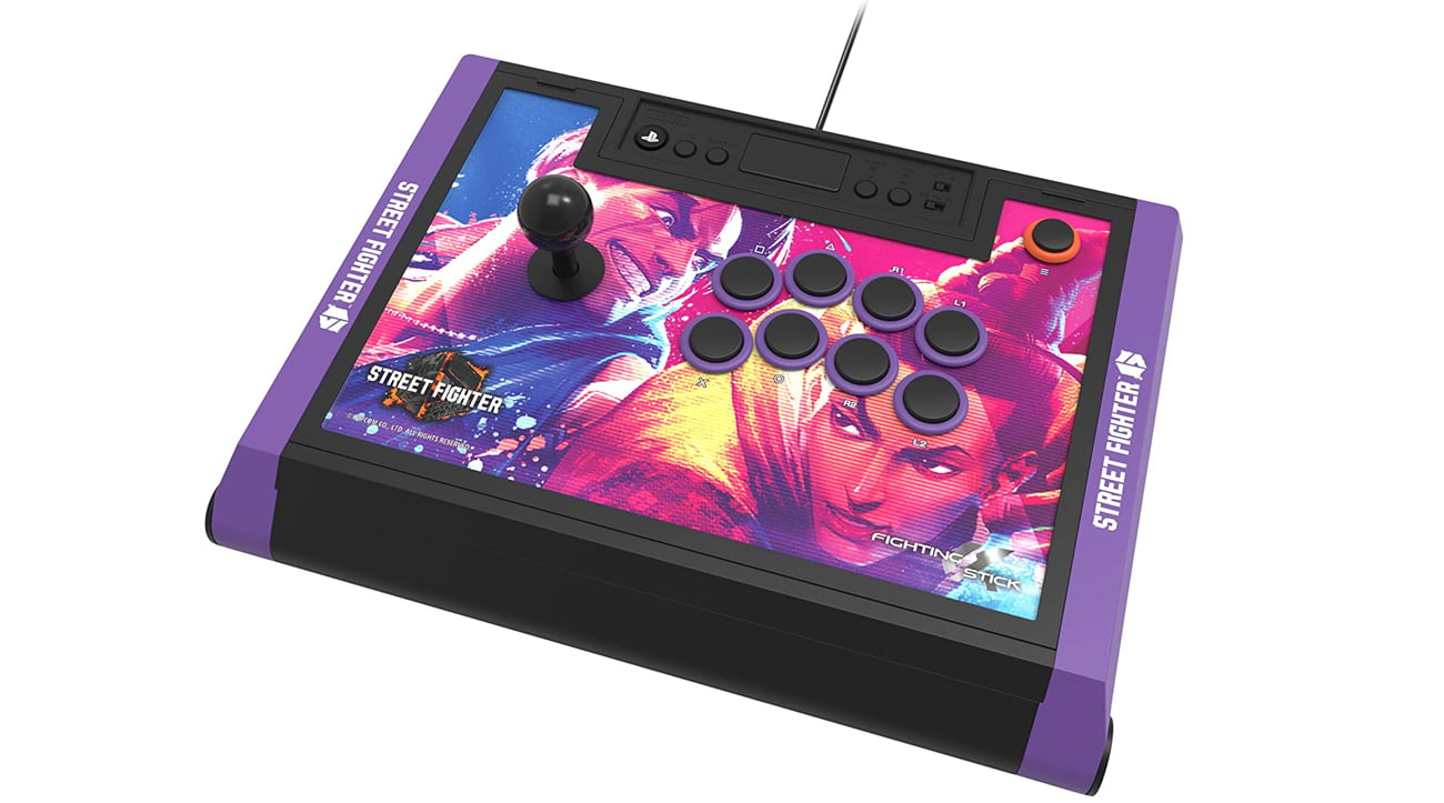 Джойстик, рычаг управления двигателем Hori Street Fighter VI PS5/PS4/PC  (SPF-033U)