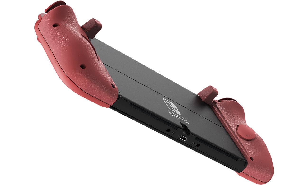 Kontroler HORI Split Pad Compact Switch Czerwony dla Nintendo Switch - Widok od przodu