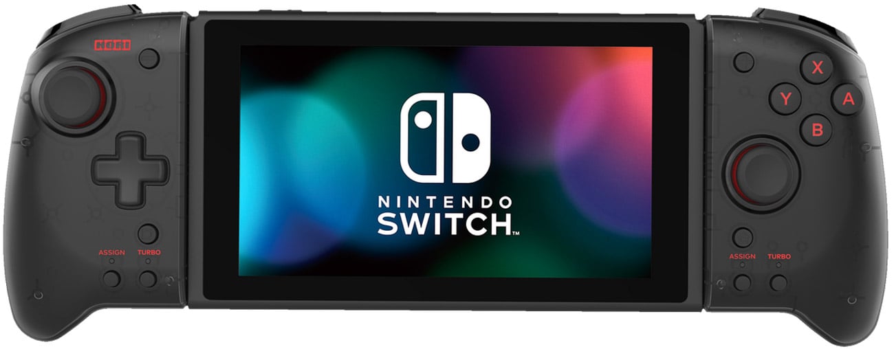 Kontroler HORI Split Pad Pro dla Nintendo Switch Czarny - Widok od tyłu