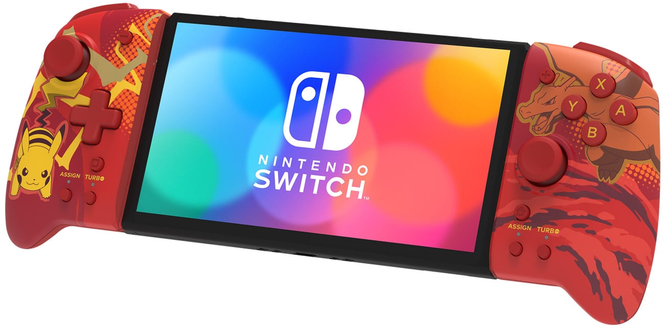 Kontroler HORI Split Pad Pro (Charizard & Pikachu) dla Nintendo Switch - Widok ogólny