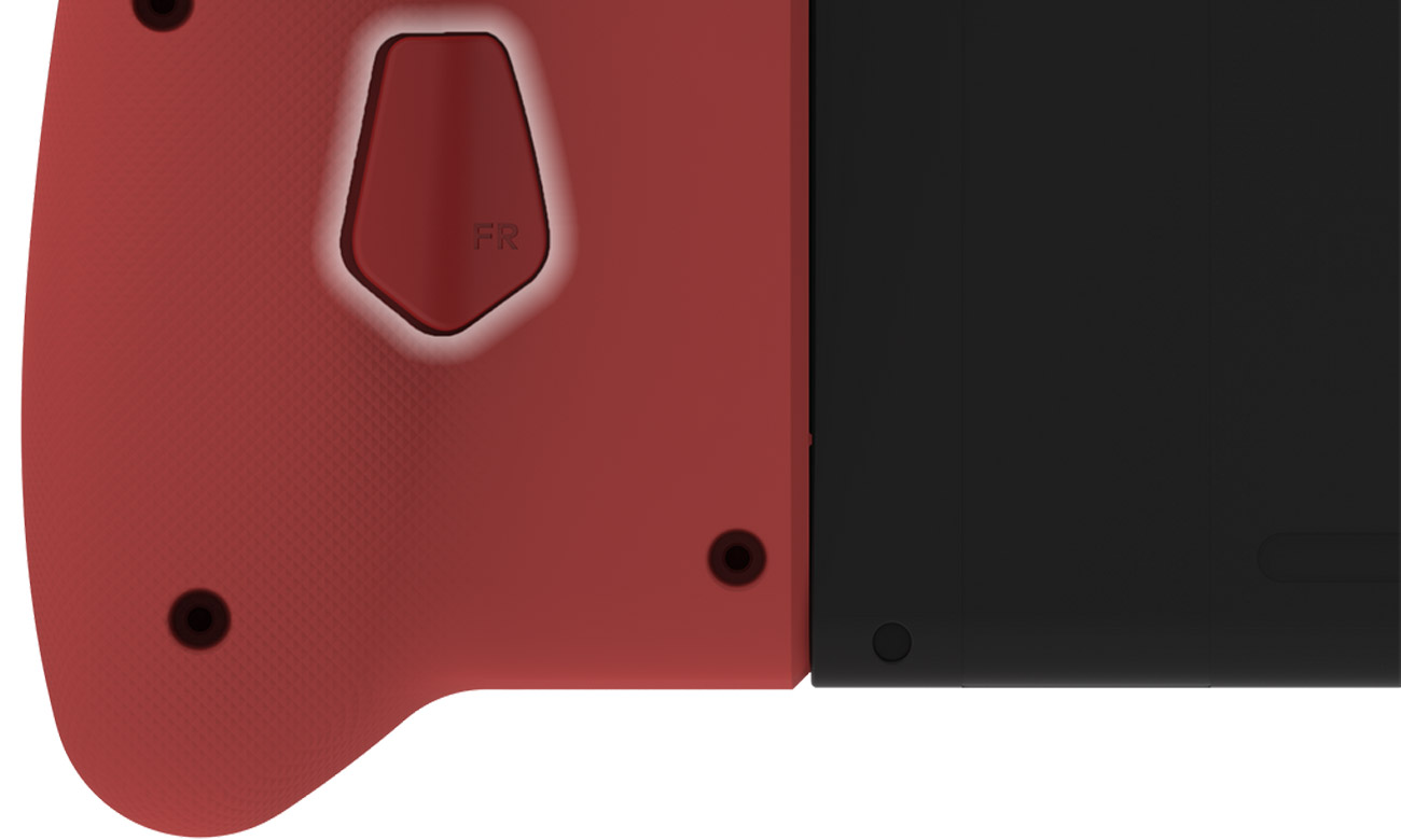 Kontroler HORI Split Pad Pro (Charizard & Pikachu) dla Nintendo Switch - Widok od tyłu