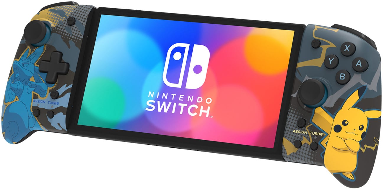 Kontroler HORI Split Pad Pro (Lucario & Pikachu) dla Nintendo Switch - Widok ogólny