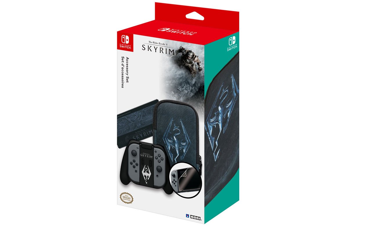 Hori SWITCH SKYRIM STARTER KIT - Etui i folie do konsol
