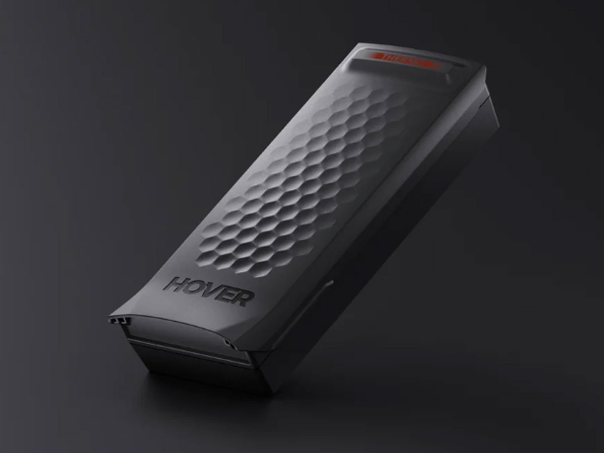 Akumulator HOVERAir Thermo do dronów X1 PRO / PROMAX - Widok ogólny, grafika z tłem