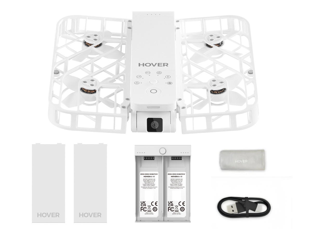 Zawartość zestawu HOVERAir X1 Combo Plus