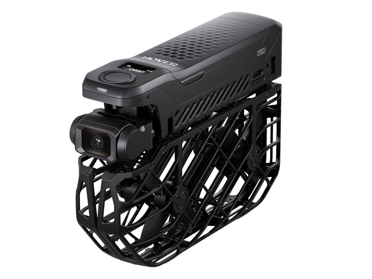 Dron HOVERAir X1 PRO - Widok od przodu pod kątem