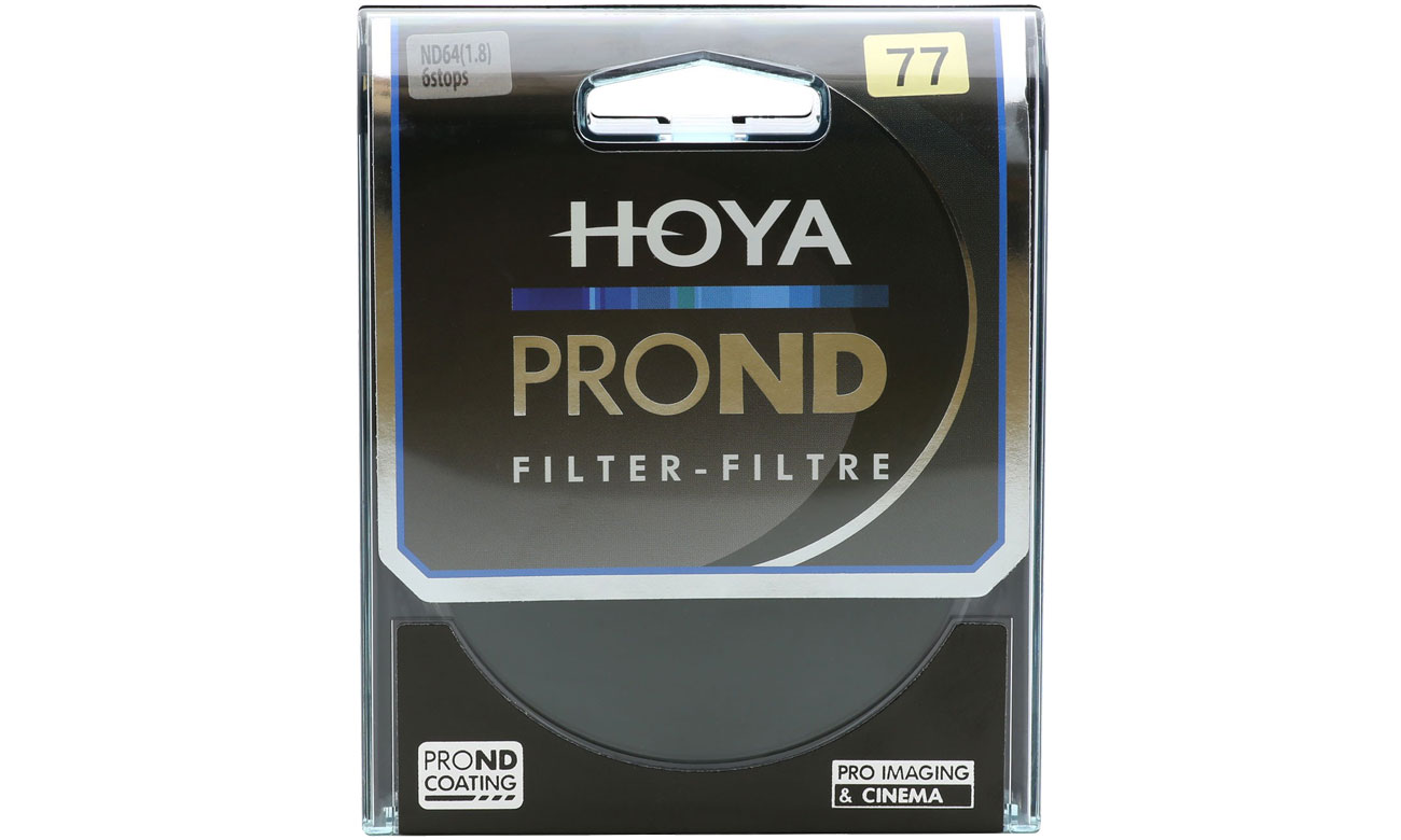 Filtr fotograficzny Hoya Pro ND64 77mm