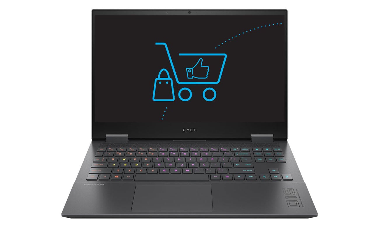 HP OMEN 15 klawiatura