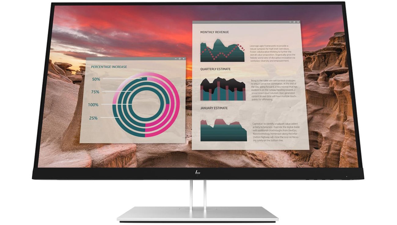 Monitor do domu i biura HP HP E27u G4
