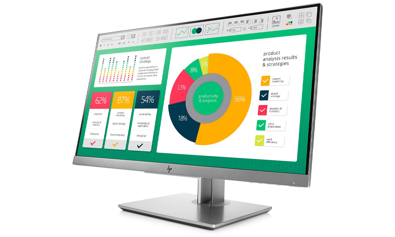Monitor do zastosowań biznesowych HP EliteDisplay E223