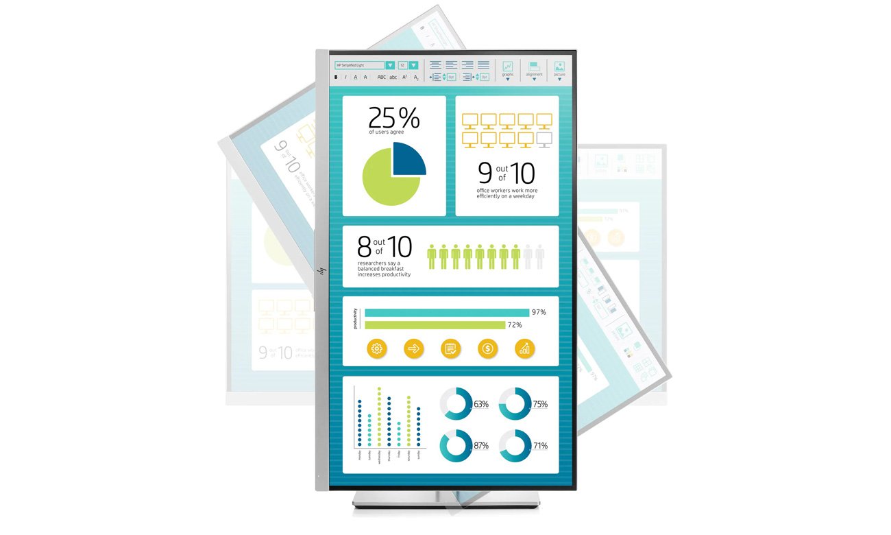 Monitor do domu i biura HP EliteDisplay E273