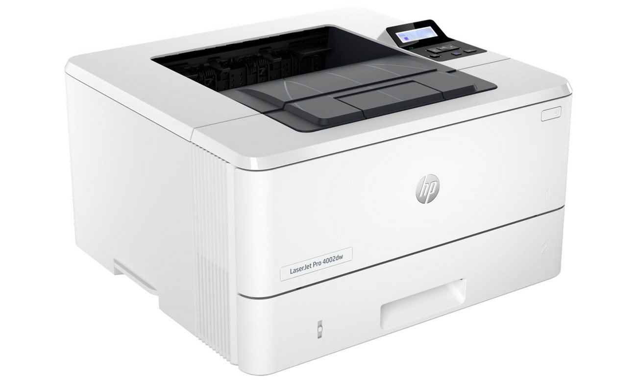 HP LaserJet Pro 4002dw widok z boku pod kątem