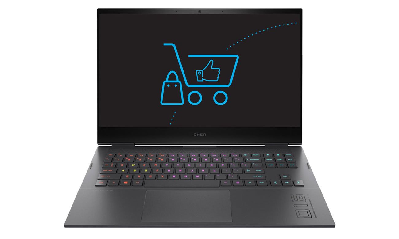 HP OMEN podwietlana klawiatura