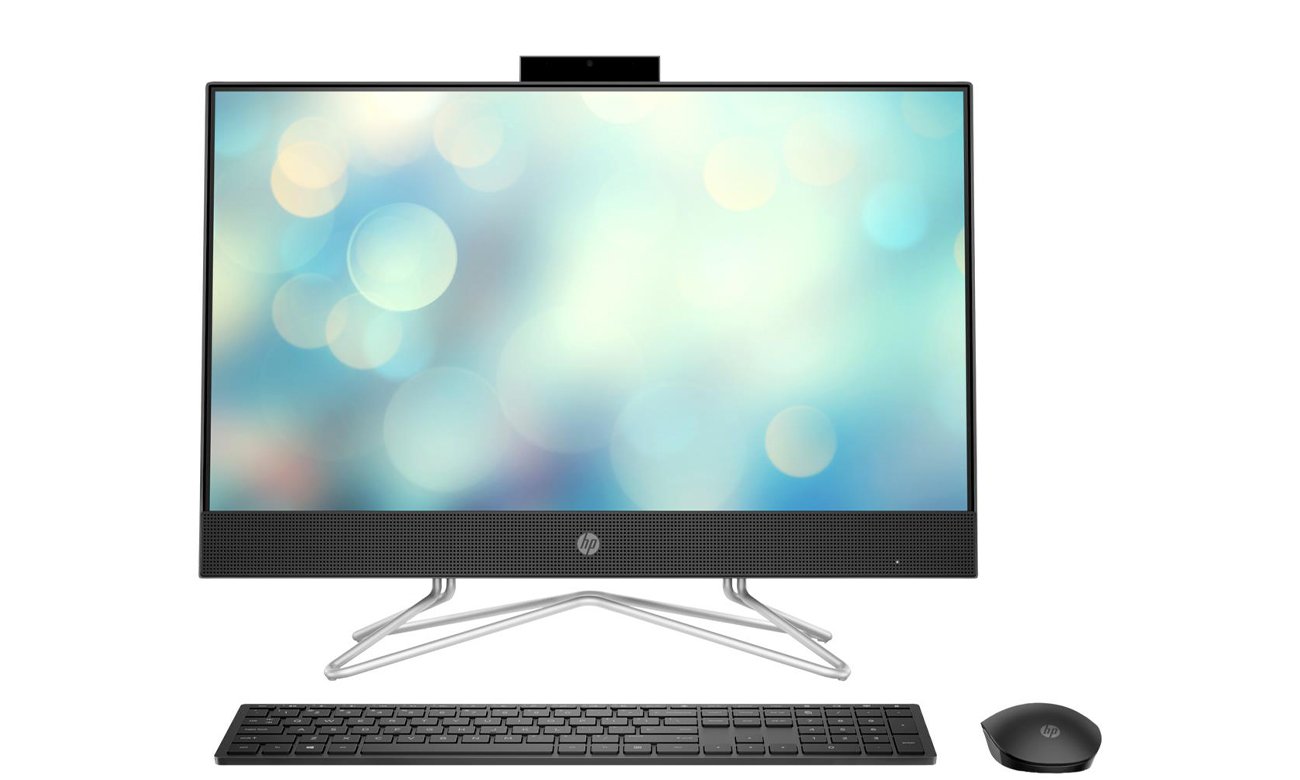 HP 24 AiO I5 1135G7 8GB 512 IPS Black All In One Sklep Komputerowy   Hp 24 Aio Przod 01 