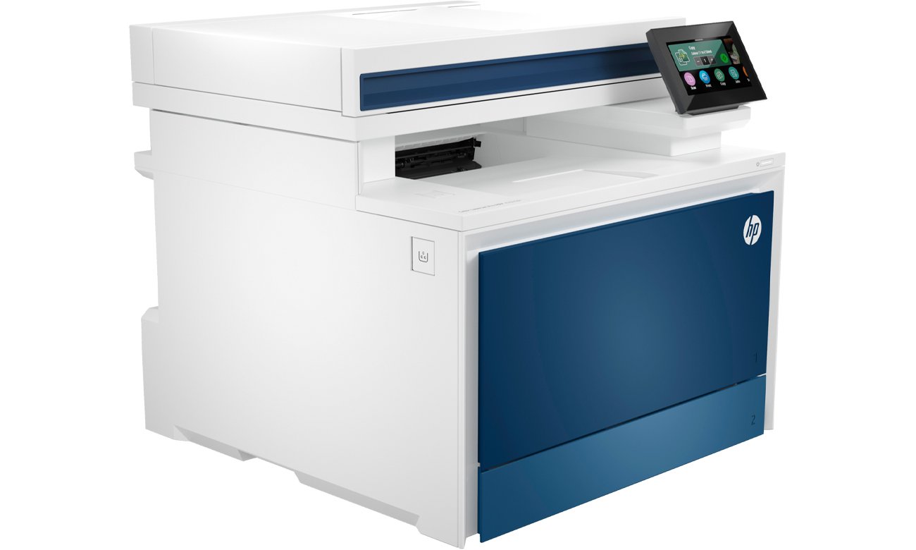 HP Color LaserJet Pro MFP 4302fdw widok z przodu pod kątem