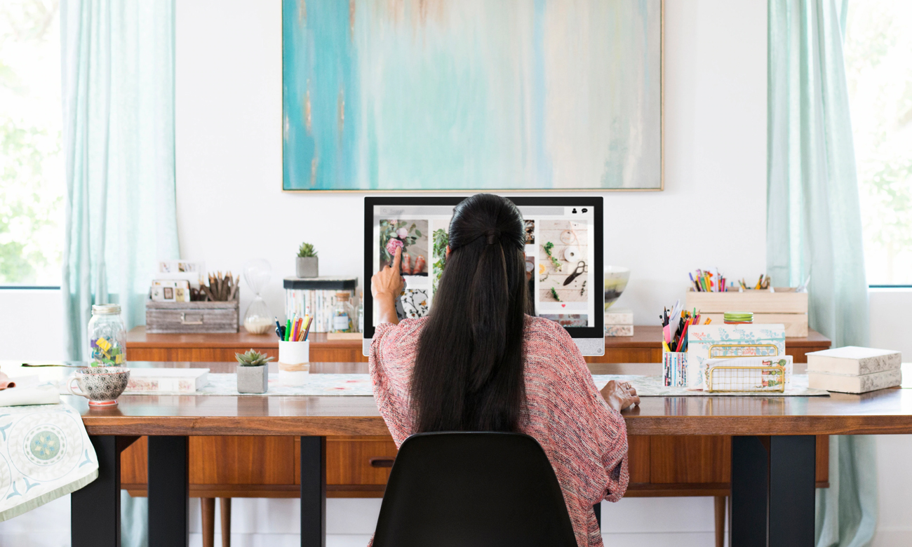 HP Pavilion AiO komputer stylowy bezramkowy konstrukcja
