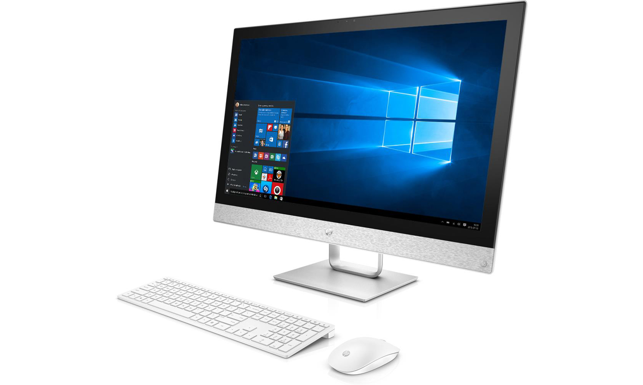 HP Pavilion AiO wygląd funkcjonalność smukła